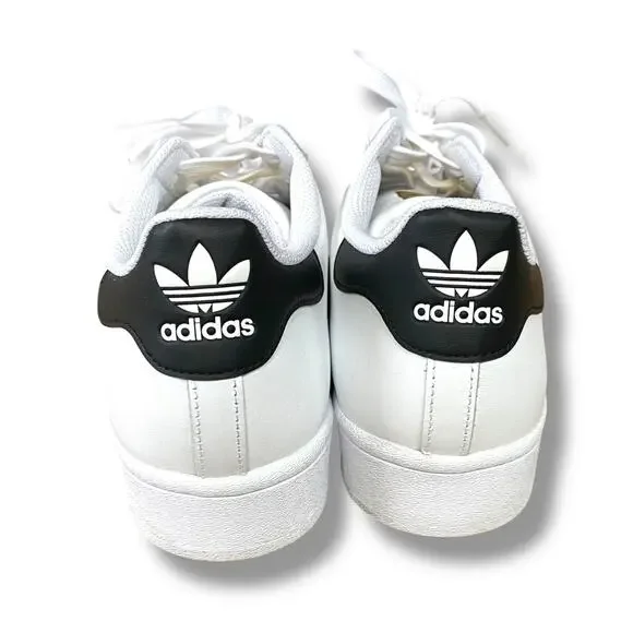 Men’s adidas Originals Superstar Sneakers Sz 10 Cloud White Core Black Worn Once